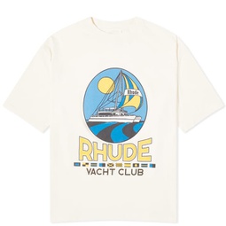 Rhude Yacht Club T-Shirt Vintage White