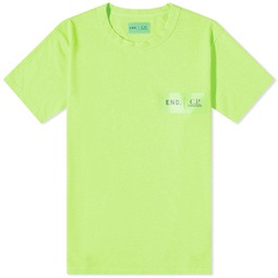 END. x C.P. Company ‘Adapt' Plated Fluo Jersey T-shirt Green