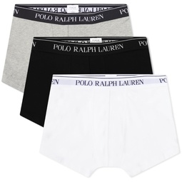 Polo Ralph Lauren Cotton Trunk - 3 Pack White, Black & Andover