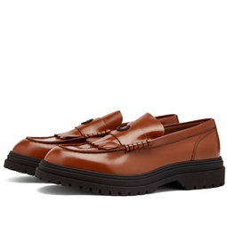 Fred Perry Leather Loafer Tan