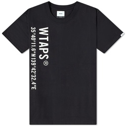 WTAPS GPS Print T-Shirt Black