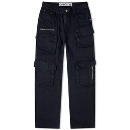 OPEN YY Cargo Pocket Jeans Black