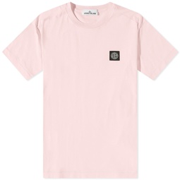 Stone Island Patch T-Shirt Pink