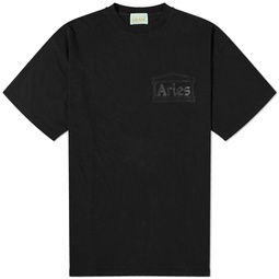 Aries Temple T-Shirt Black