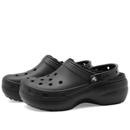 Crocs Classic Platform Lined Clog Black