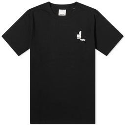 Isabel Marant Zafferh Inverted Logo T-Shirt Black