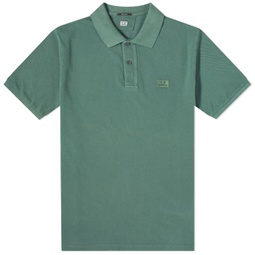 C.P. Company 24/1 Piquet Resist Dyed Polo Shirt Duck Green
