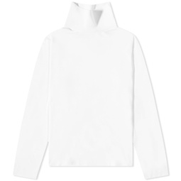 Acne Studios Long Sleeve Enderson Roll Neck T-Shirt Optic White