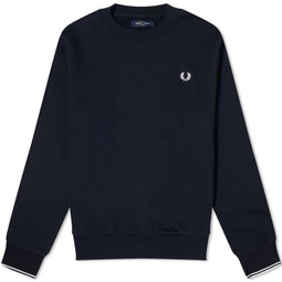Fred Perry Crew Sweat Navy