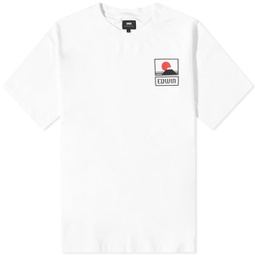 Edwin Sunset on Mt. Fuji T-Shirt White