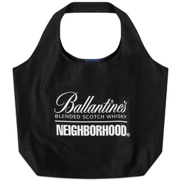 Neighborhood × Ballantines Tote Bag Black