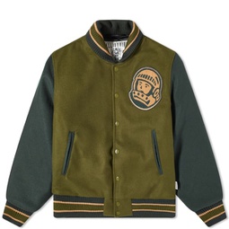 Billionaire Boys Club Astro Varsity Jacket Green