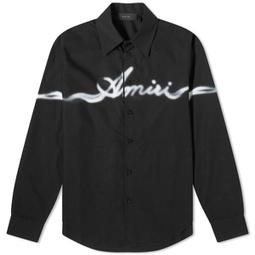 AMIRI Smoke Logo Shirt Black