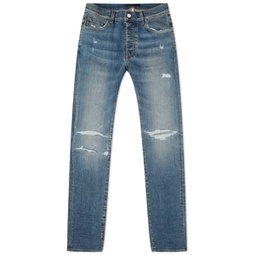 AMIRI Fractured Jeans Crafted Indigo