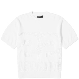 AMIRI 22 Knitted T-Shirt White