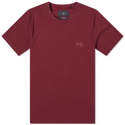 Y-3 Relaxed Short Sleeve T-Shirt Shadow Red