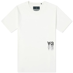 Y-3 Graphics Short Sleeve T-shirt Off White