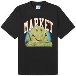 MARKET Smiley Out of Body T-Shirt Washed Black