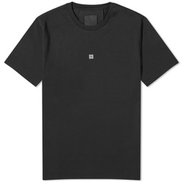 Givenchy Contrast 4G Embroidery T-Shirt Black