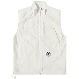 POP Trading Company x Gleneagles by END. Safari Vest Off White