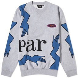 By Parra Early Grab Crew Sweat Heather Grey