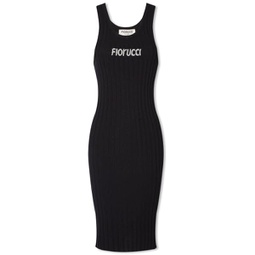 Fiorucci Angolo Midi Vest Dress Black