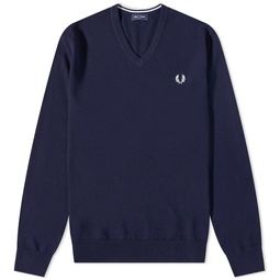 Fred Perry V-Neck Knit Navy