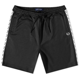 Fred Perry Taped Tricot Shorts Black