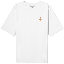 Maison Kitsune Speedy Fox Patch Comfort T-Shirt White