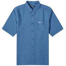 Fred Perry Oxford Shirt Midnight Blue