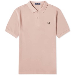 Fred Perry Plain Polo Dark Pink