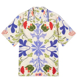 Wax London Didcot Summer Floral Vacation Shirt Multi