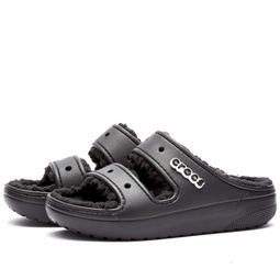 Crocs Classic Cozzzy Sandal Black & Black