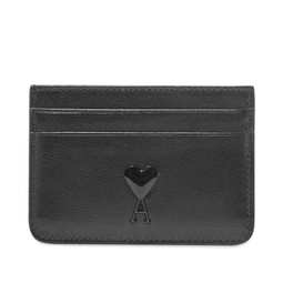 AMI Heart Logo Cardholder Black