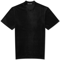 mastermind JAPAN Velour T-Shirt Black