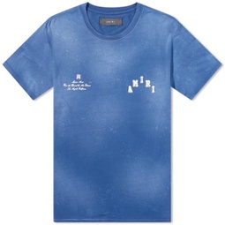 AMIRI Vintage Collegiate T-Shirt Blue