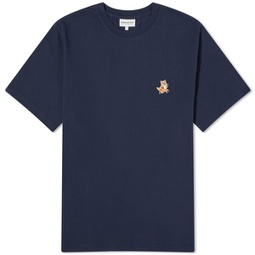 Maison Kitsune Speedy Fox Patch Comfort T-Shirt Ink Blue