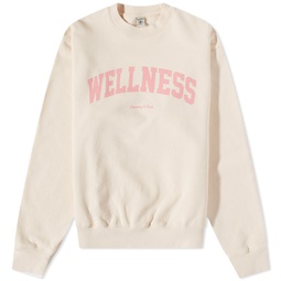 Sporty & Rich Wellness Ivy Sweater - END. Exclusive Cream & Rose