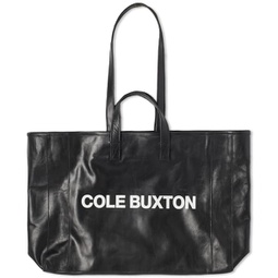 Cole Buxton Leather Tote Bag L Black