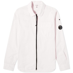 C.P. Company Gabardine Zipped Shirt Heavenly Pink
