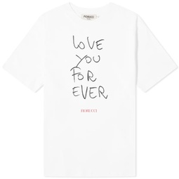 Fiorucci Love you Forever T-Shirt White