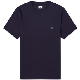 C.P. Company 30/1 Jersey Logo T-Shirt Total Eclipse