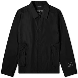 C.P. Company Metropolis Hyst Overshirt Black