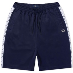 Fred Perry Taped Tricot Shorts Carbon Blue