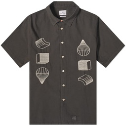 Paul Smith Embroidered Vacation Shirt Greys