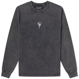 Han Kjobenhavn Long Sleeve Rose Boxy T-Shirt Dark Grey