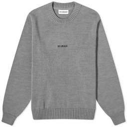 Han Kjobenhavn Regular Knit Logo Jumper Grey