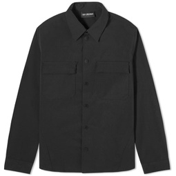 Han Kjobenhavn Nylon Long Sleeve Overshirt Black