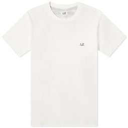 C.P. Company 30/1 Jersey Logo T-Shirt Gauze White