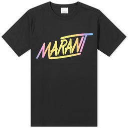 Isabel Marant Retro Logo T-Shirt Black